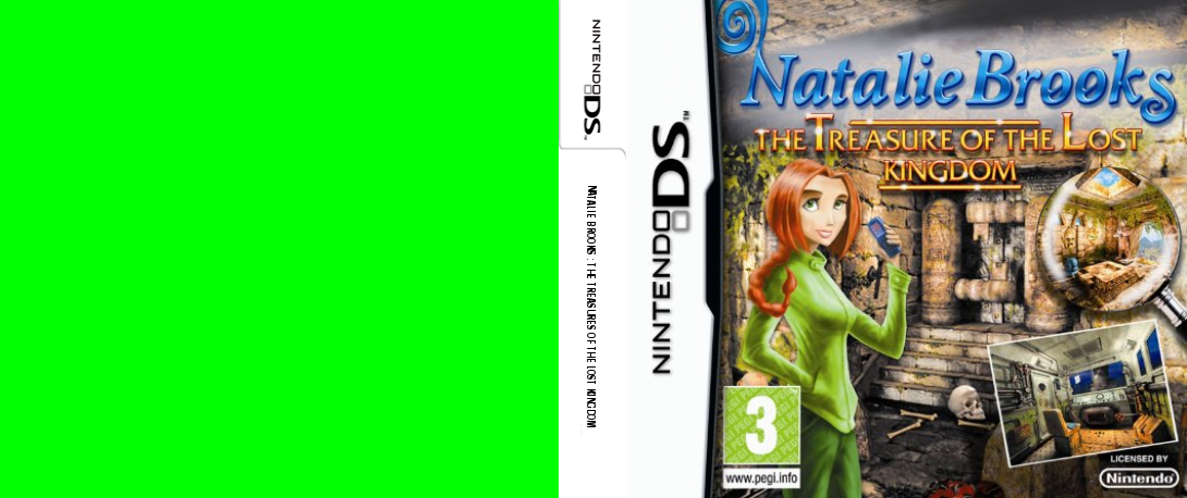 Natalie Brooks - The Treasures of the Lost Kingdom — box-texture (EU)