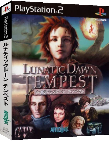 Lunatic Dawn - Tempest — box-3D (JP)
