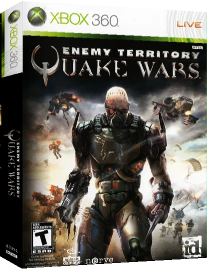 Enemy Territory - Quake Wars — box-3D (US)