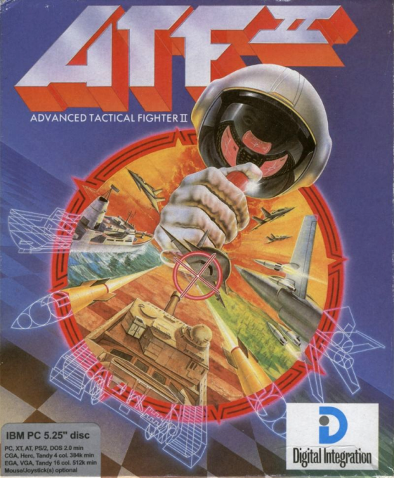 Advanced Tactical Fighter 2 — box-2D (EU)