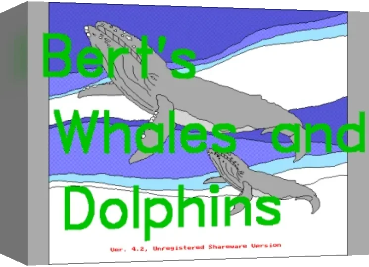 Bert's Whales And Dolphins — box-3D (WOR)