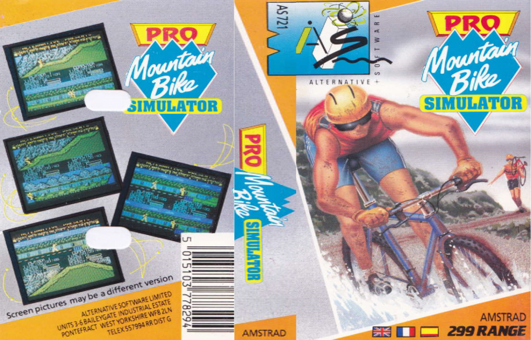 Pro Mountain Bike Simulator — box-texture (EU)