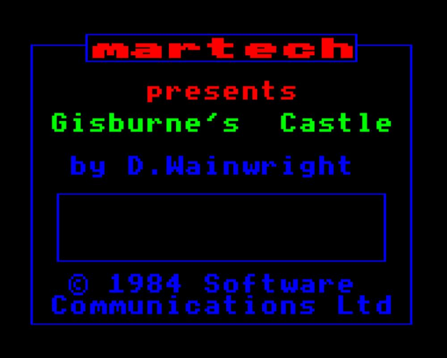Gisburne's Castle — sstitle (WOR)