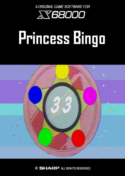 Princess Bingo box art