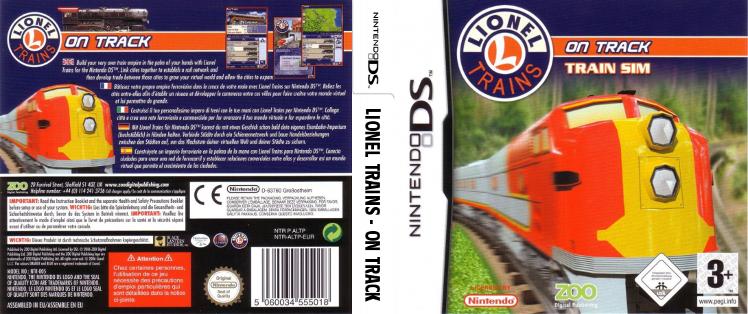 Lionel Trains - On Track — box-texture (EU)