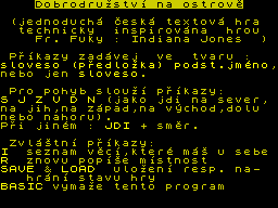 Dobrodružství na ostrově — ss (WOR)
