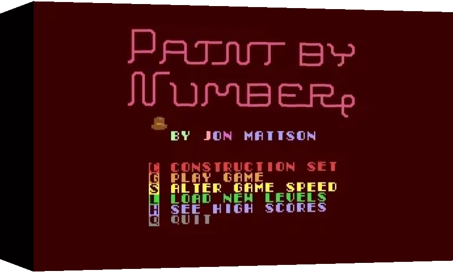 Paint by Number — box-3D (WOR)