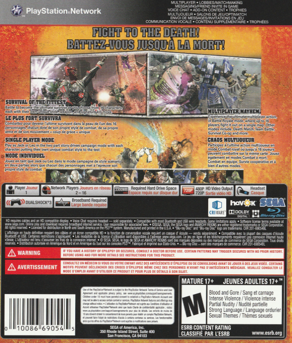 Anarchy Reigns — box-2D-back (CA)