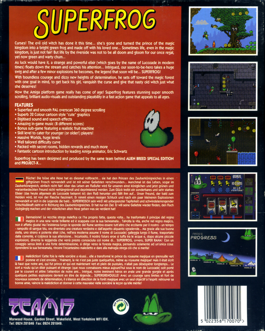 Superfrog — box-2D-back (EU)