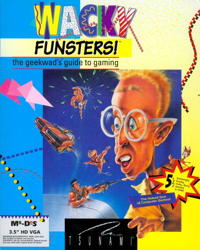 Wacky Funsters! The Geekwad's Guide To Gaming box art