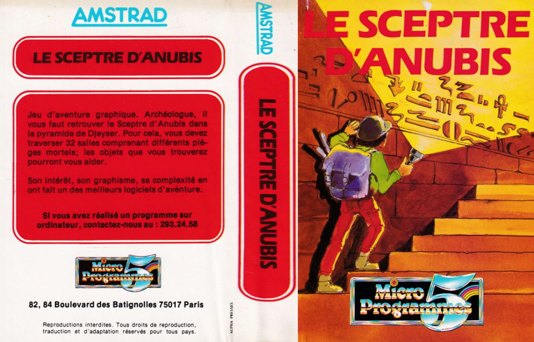 Sceptre D' Anubis, Le — box-texture (FR)
