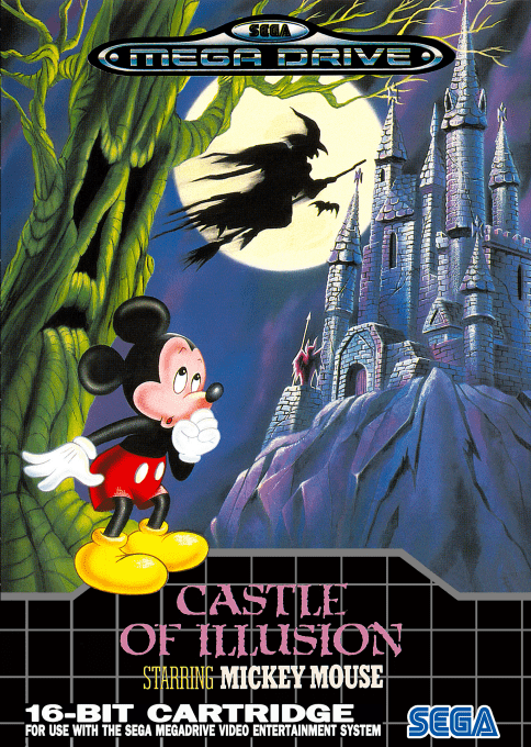 Castle Of Illusion Starring Mickey Mouse — box-2D (EU)