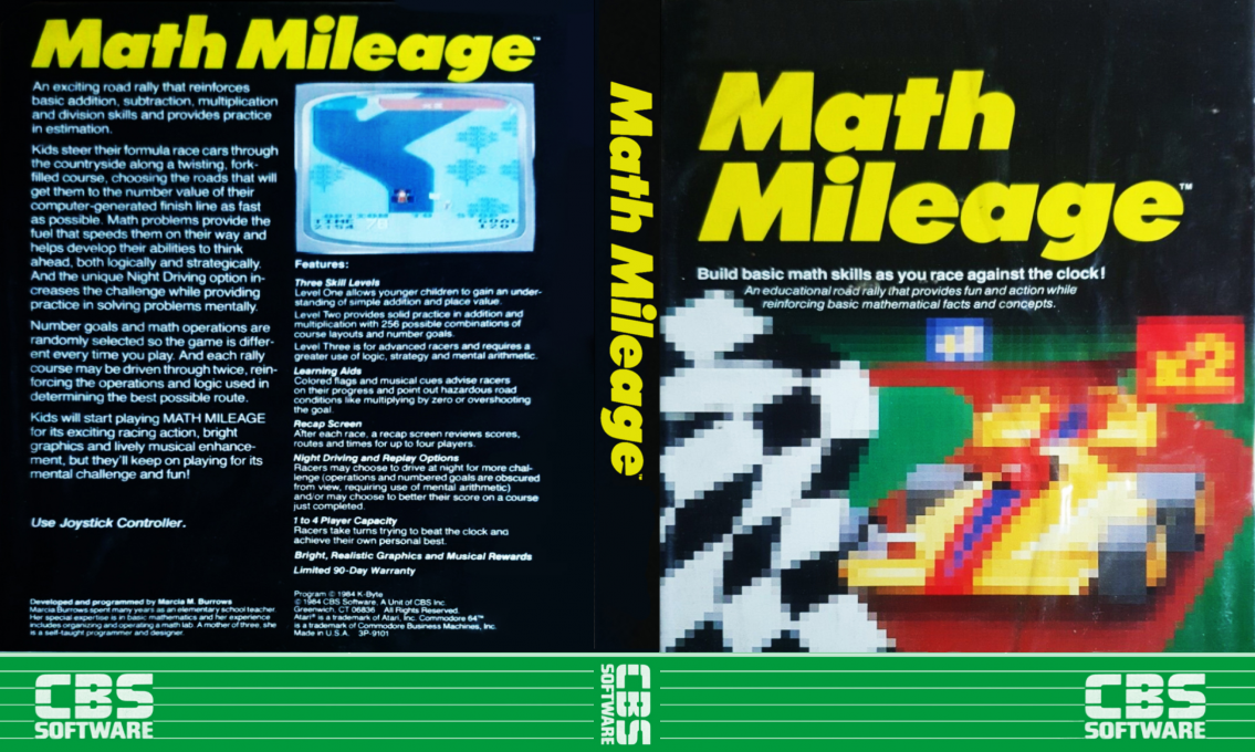 Math Mileage — box-texture (US)