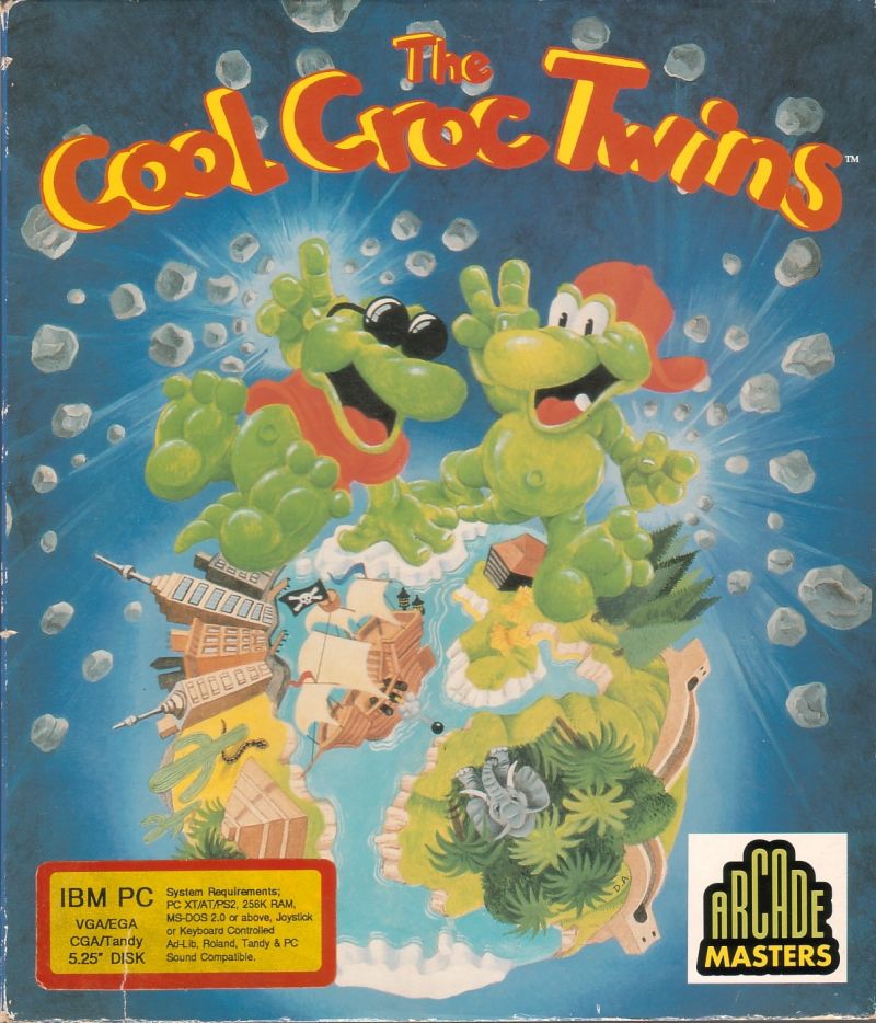 Cool Croc Twins, The — box-2D (UK)
