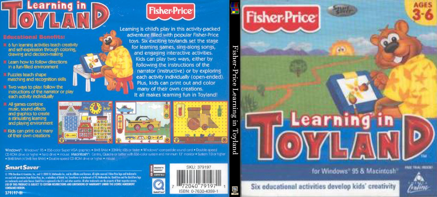 Fisher-Price Learning in Toyland — box-texture (CUS)