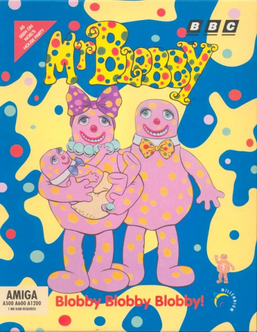 Mr Blobby box art