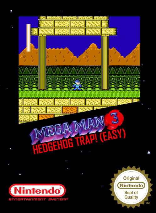 MegaMan III : Hedgehog Trap! box art