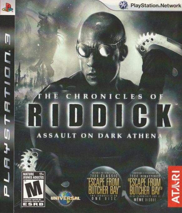 Chronicles of Riddick, The - Assault on Dark Athena — box-2D (CA)