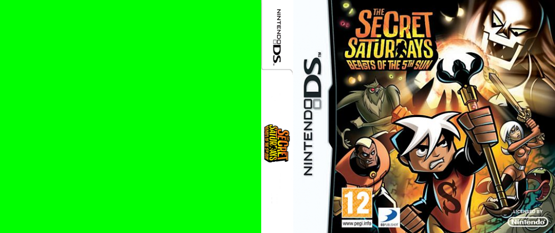 Secret Saturdays, The - Beasts of the 5th Sun - Character Unlock — box-texture (EU)