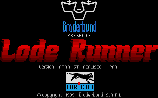 Lode Runner — sstitle (WOR)