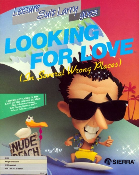 Leisure Suit Larry II - Leisure Suit Larry goes Looking for Love box art