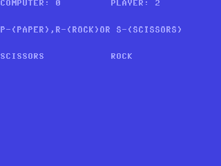 Paper, Rock, Scissors — ss (WOR)