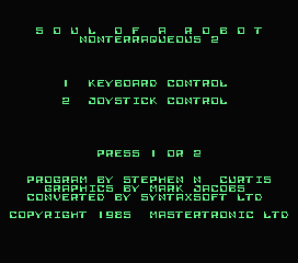 Soul Of A Robot — sstitle (EU)
