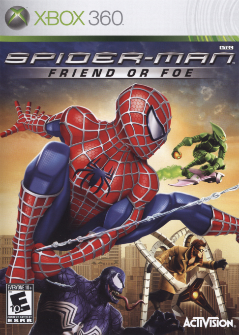 Spider-Man - Friend or Foe box art