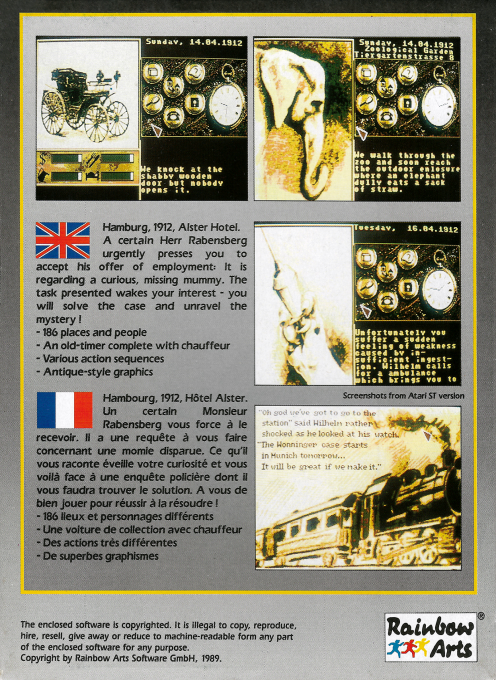 Mystery Of The Mummy — box-2D-back (EU)