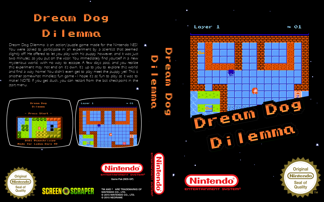 Dream Dog Dilemma — box-texture (SS)