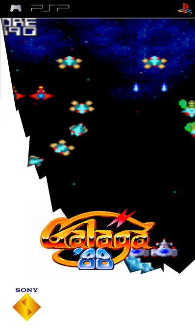 Galaga '88 — box-2D (SS)