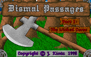 Dismal Passages : Part I- The Wicked Curse box art