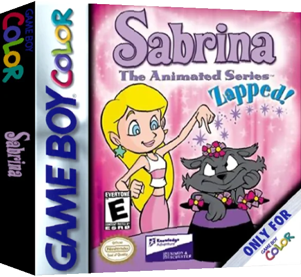 Sabrina - The Animated Series - Zapped! — box-3D (US)