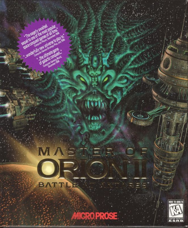 Master Of Orion 2 - Battle At Antares box art
