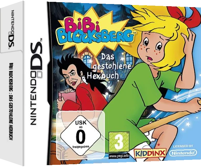 Bibi Blocksberg - Das Gestohlene Hexbuch — box-3D (DE)