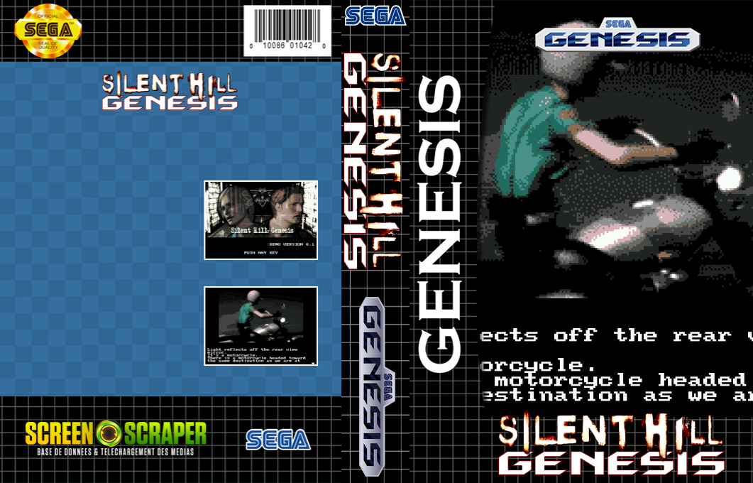 Silent Hill Genesis — box-texture (SS)