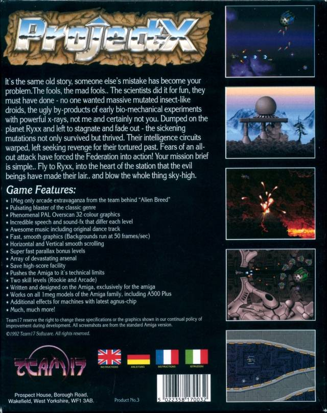 Project-X — box-2D-back (EU)
