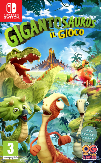 Gigantosaurus - The Game — box-2D (IT)