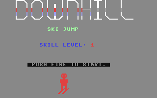 Downhill : Ski Jump — sstitle (WOR)