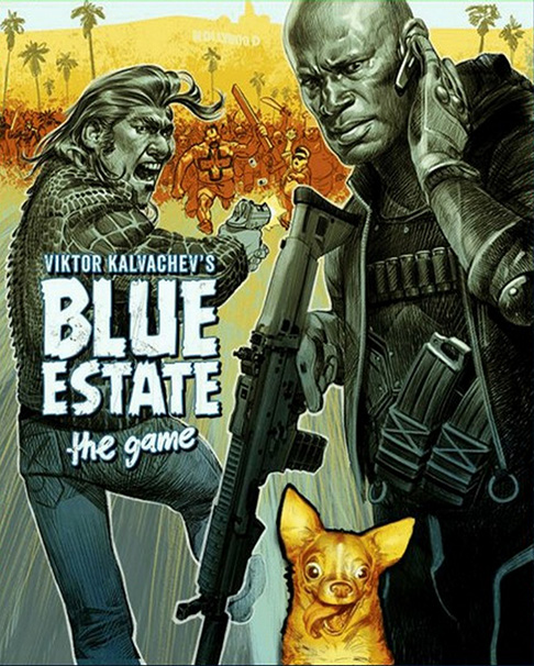 Viktor Kalvachev's Blue Estate: The Game box art