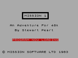 Mission 1 - Project Volcano — sstitle (EU)