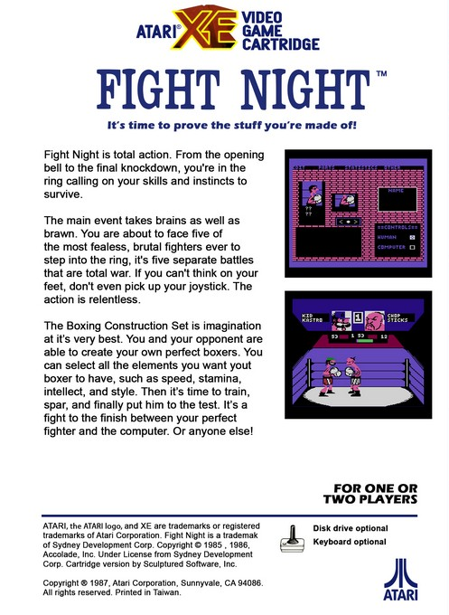 Fight Night — box-2D-back (WOR)