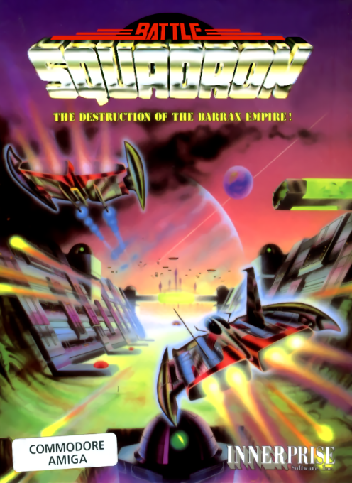 Battle Squadron - The Destruction of the Barrax Empire! box art
