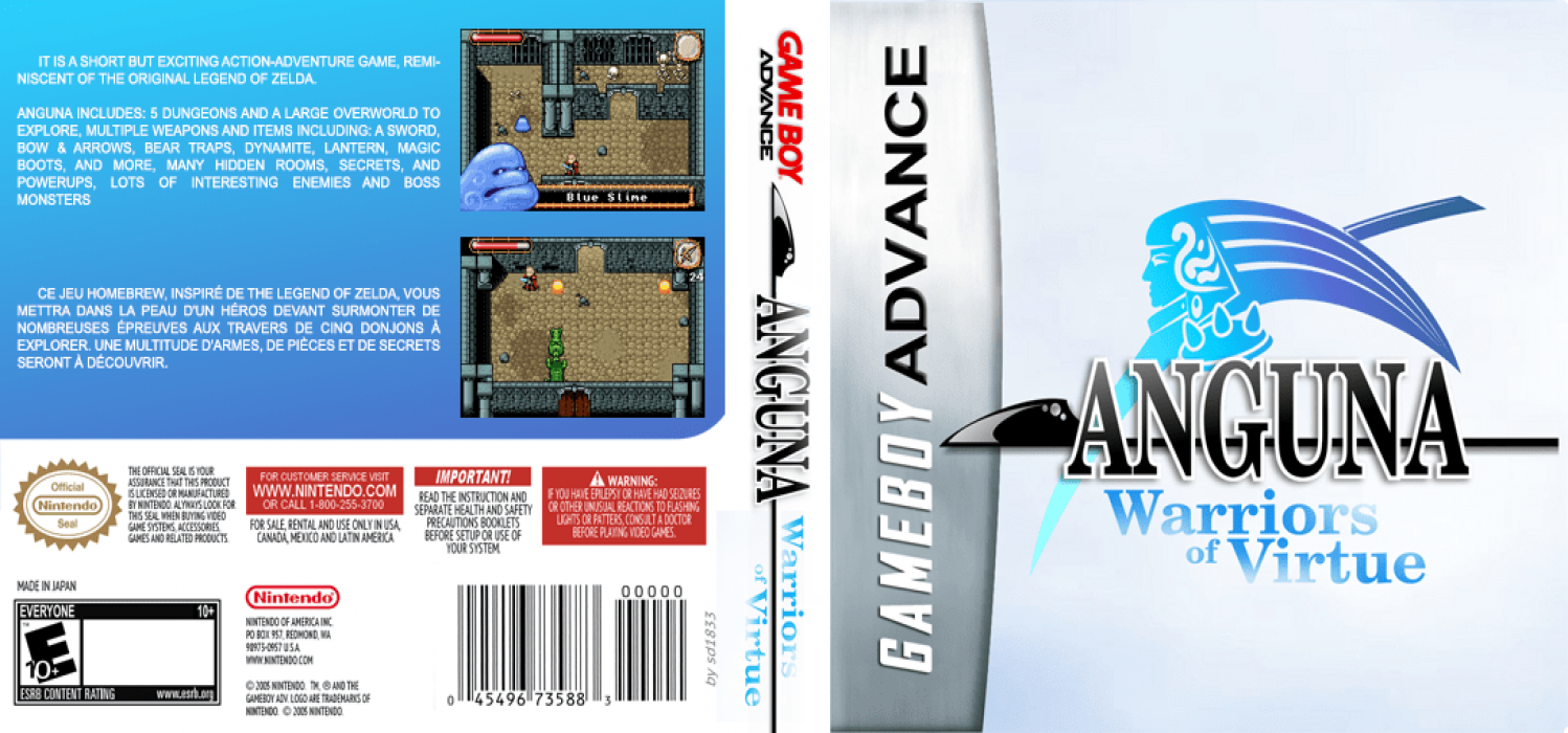Anguna - Warriors of Virtue — box-texture (US)