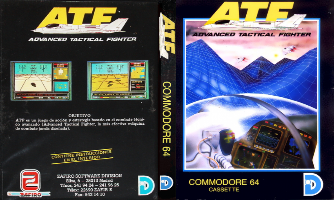 ATF - Advanced Tactical Fighter — box-texture (EU)