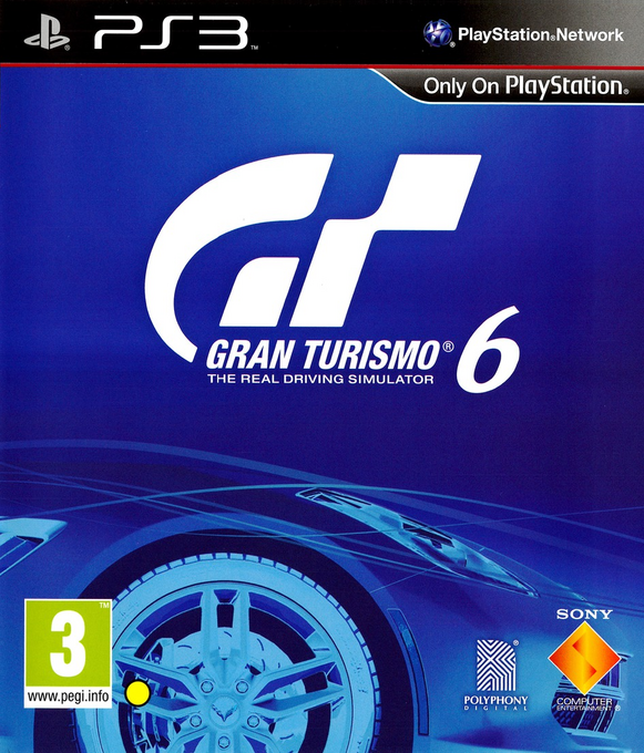 Gran Turismo 6 — box-2D (UK)