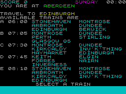 Railtour Scotland — ss (WOR)