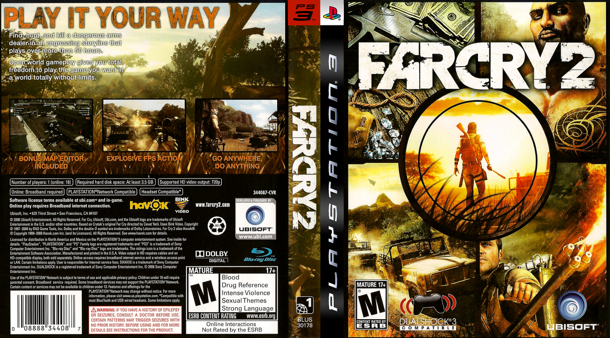 Far Cry 2 — box-texture (US)