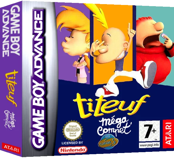 Titeuf - Mega Compet — box-3D (FR)