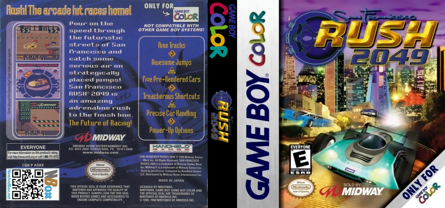 San Francisco Rush 2049 — box-texture (US)